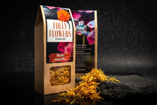 Nagietek suszony płatki kwiaty jadalne 10g