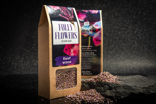 Wrzos suszony kwiaty jadalne 20g