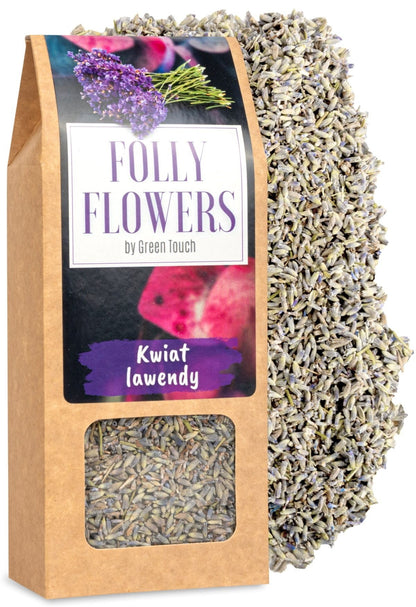 Lawenda suszona kwiaty jadalne 50g