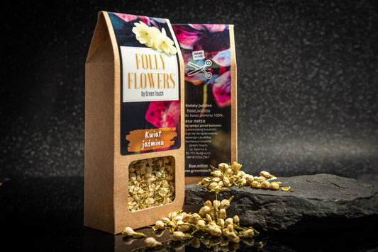 Suszony jaśmin kwiaty jadalne premium 15g